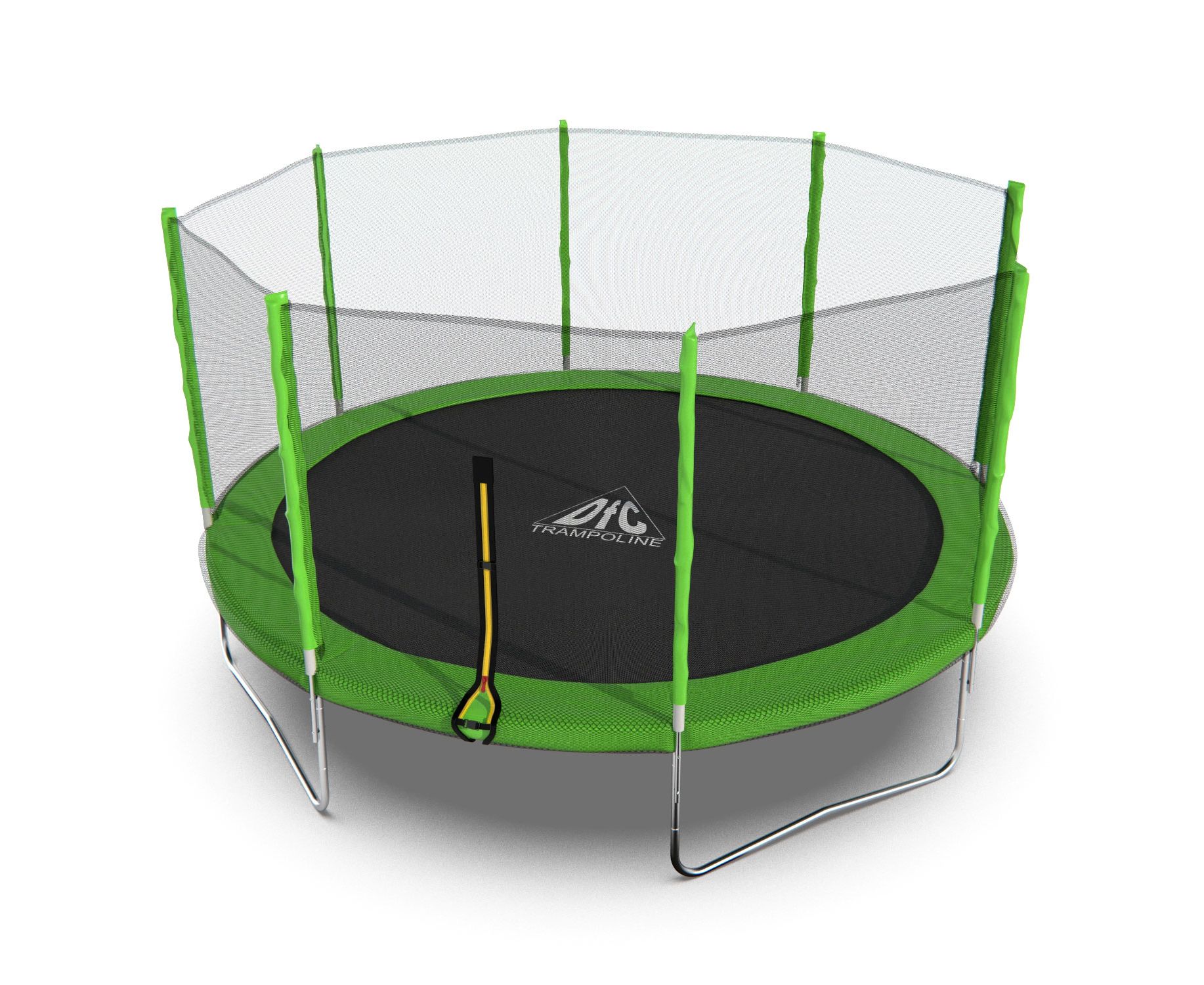Батут с защитной сеткой DFC Trampoline Fitness 14FT-TR-LG диаметром 14 футов (4,27 м) Батут с защитной сеткой DFC Trampoline Fitness 14FT-TR-LG диаметром 14 футов (4,27 м)
