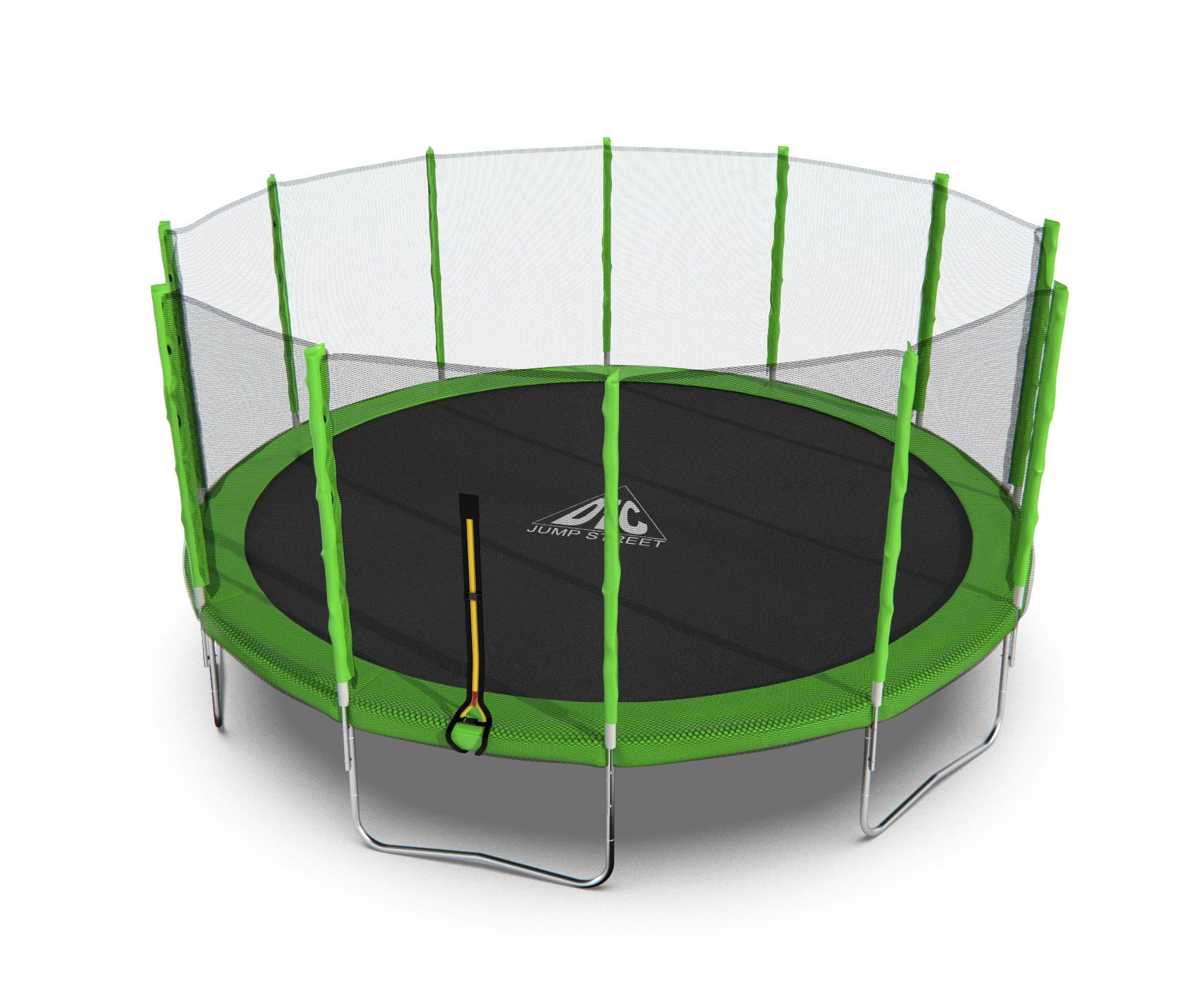 Батут с защитной сеткой DFC Trampoline Fitness 16FT-TR-LG диаметром 16 футов (4,88 м) Батут с защитной сеткой DFC Trampoline Fitness 16FT-TR-LG диаметром 16 футов (4,88 м)