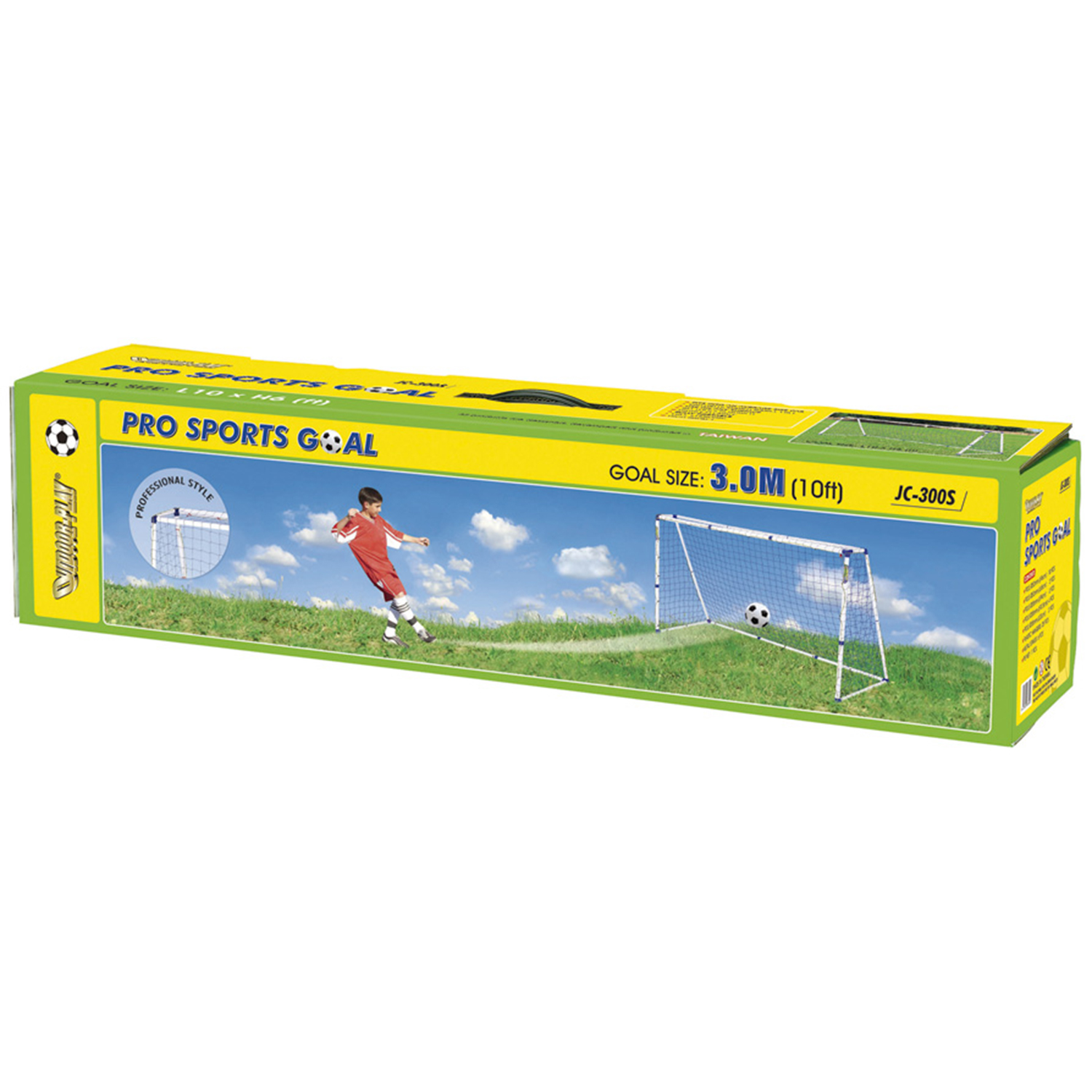 Ворота игровые 10 & 6ft Pro Sports DFC GOAL300S в упаковке Ворота игровые 10 & 6ft Pro Sports DFC GOAL300S в упаковке