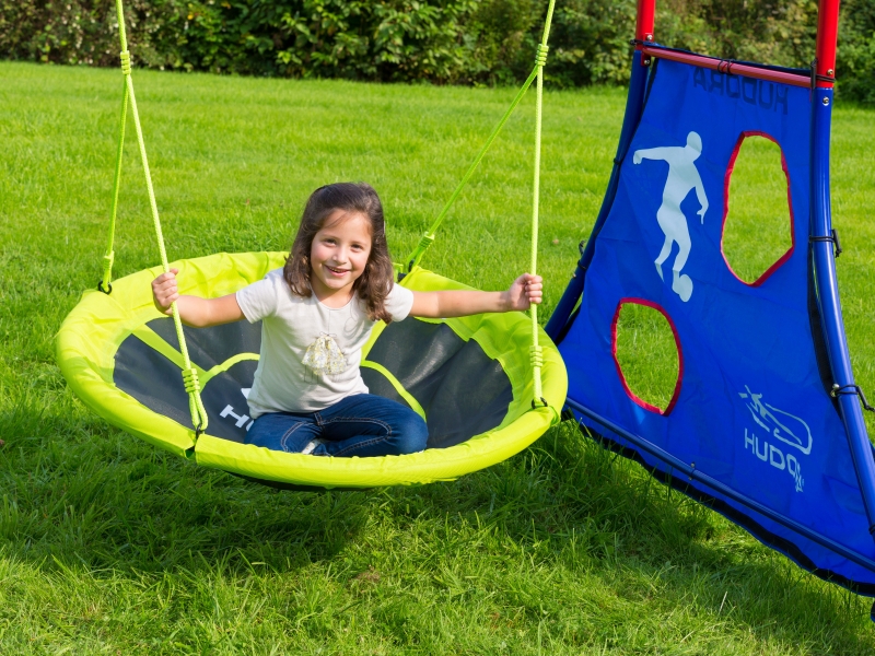 ������-������ HUDORA Nest swing Alu 110 green � ������� �������� ����������� ��������� HUDORA Spielplatz (�������� ������������� ��������)