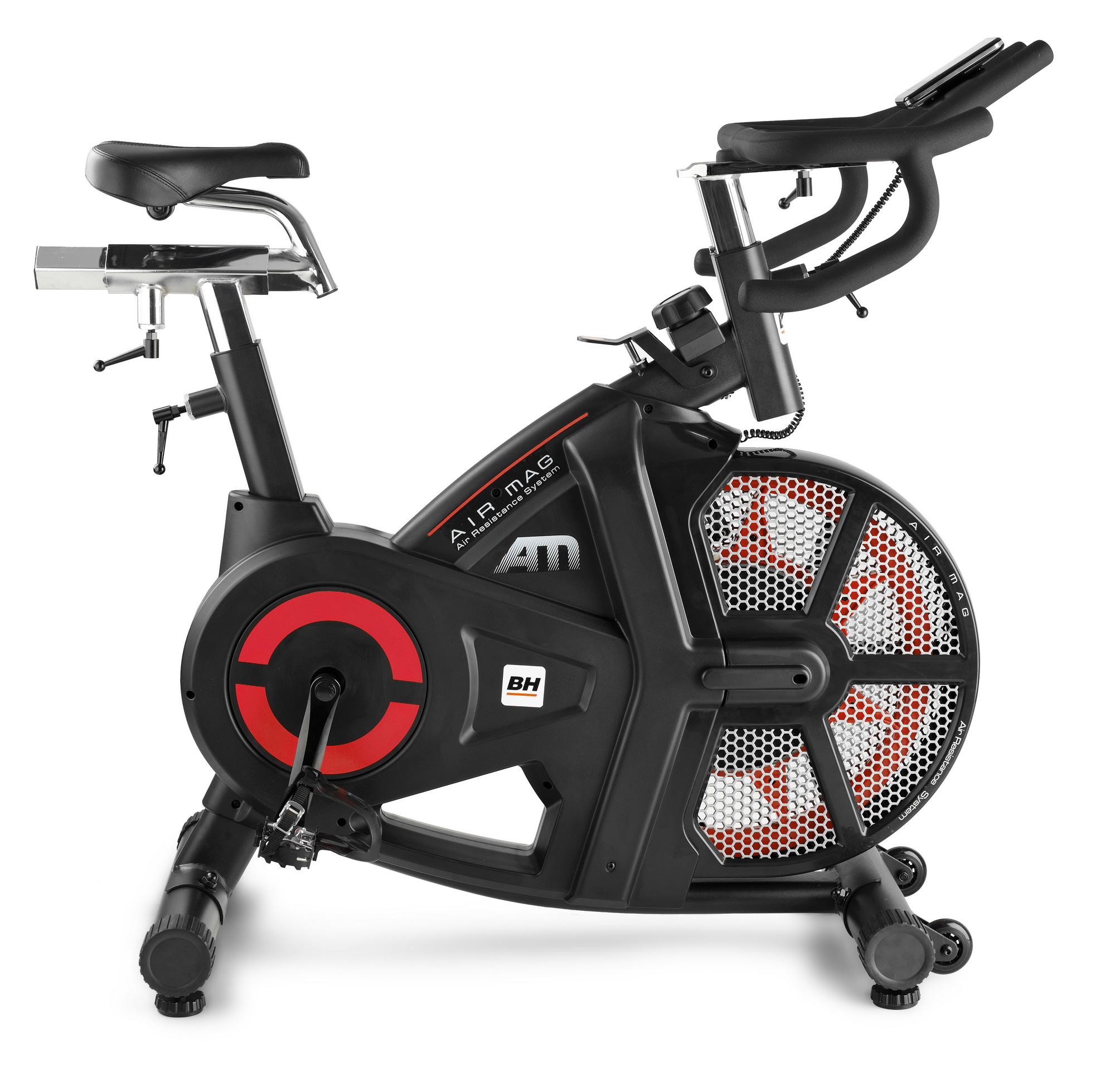 Полупрофессиональный аэробайк BH Fitness Airmag Полупрофессиональный аэробайк BH Fitness Airmag