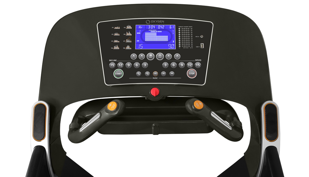Консоль домашней электрической беговой дорожки Oxygen R-Style T66 Super Durable Консоль домашней электрической беговой дорожки Oxygen R-Style T66 Super Durable