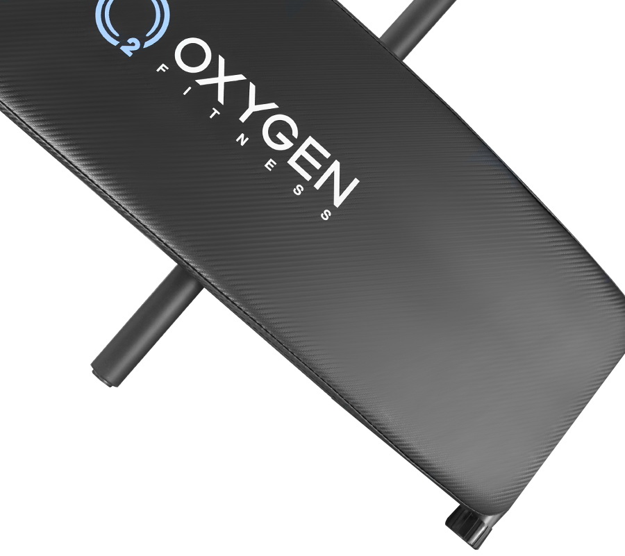 Прорезиненные антискользящие поручни изогнутой скамьи для пресса Oxygen Everett Прорезиненные антискользящие поручни изогнутой скамьи для пресса Oxygen Everett