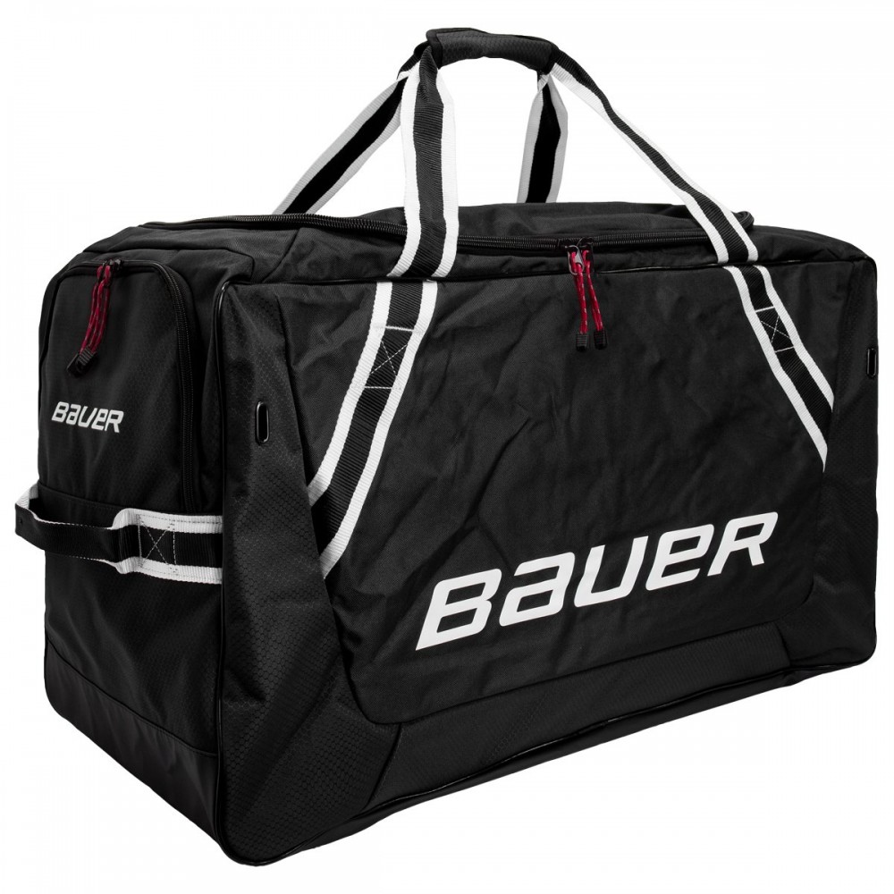 Сумка хоккейная BAUER 850 LARGE 37 чёрного цвета Сумка хоккейная BAUER 850 LARGE 37 чёрного цвета