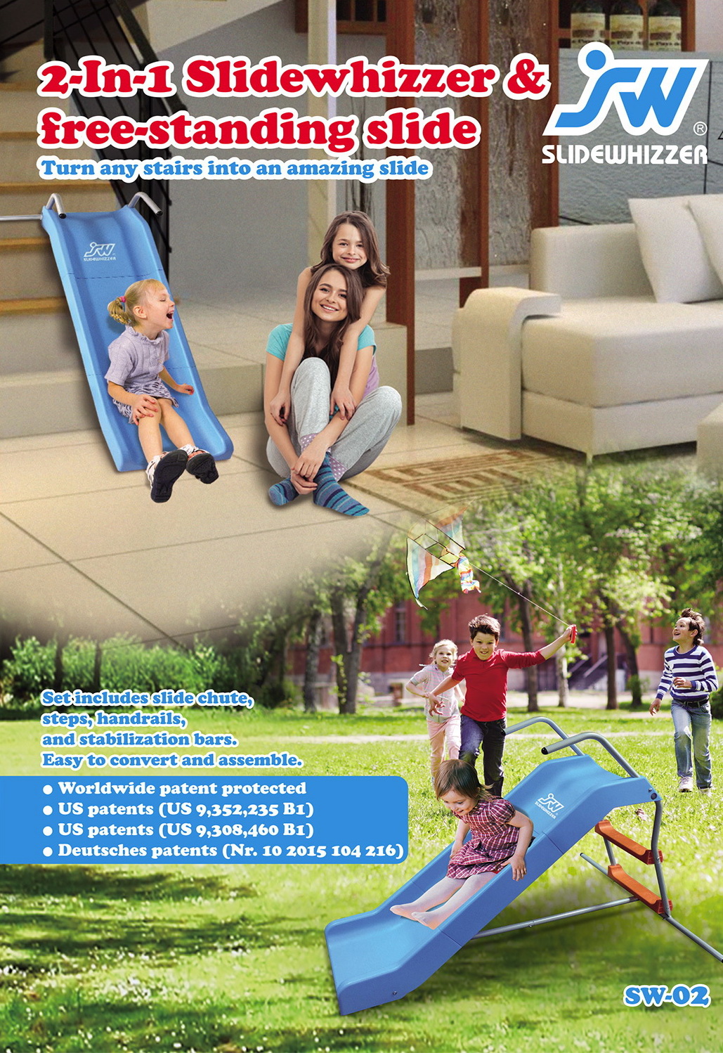 Горка прямая DFC SlideWhizzer DFC SlideWhizzer SW-02 Горка прямая DFC SlideWhizzer DFC SlideWhizzer SW-02