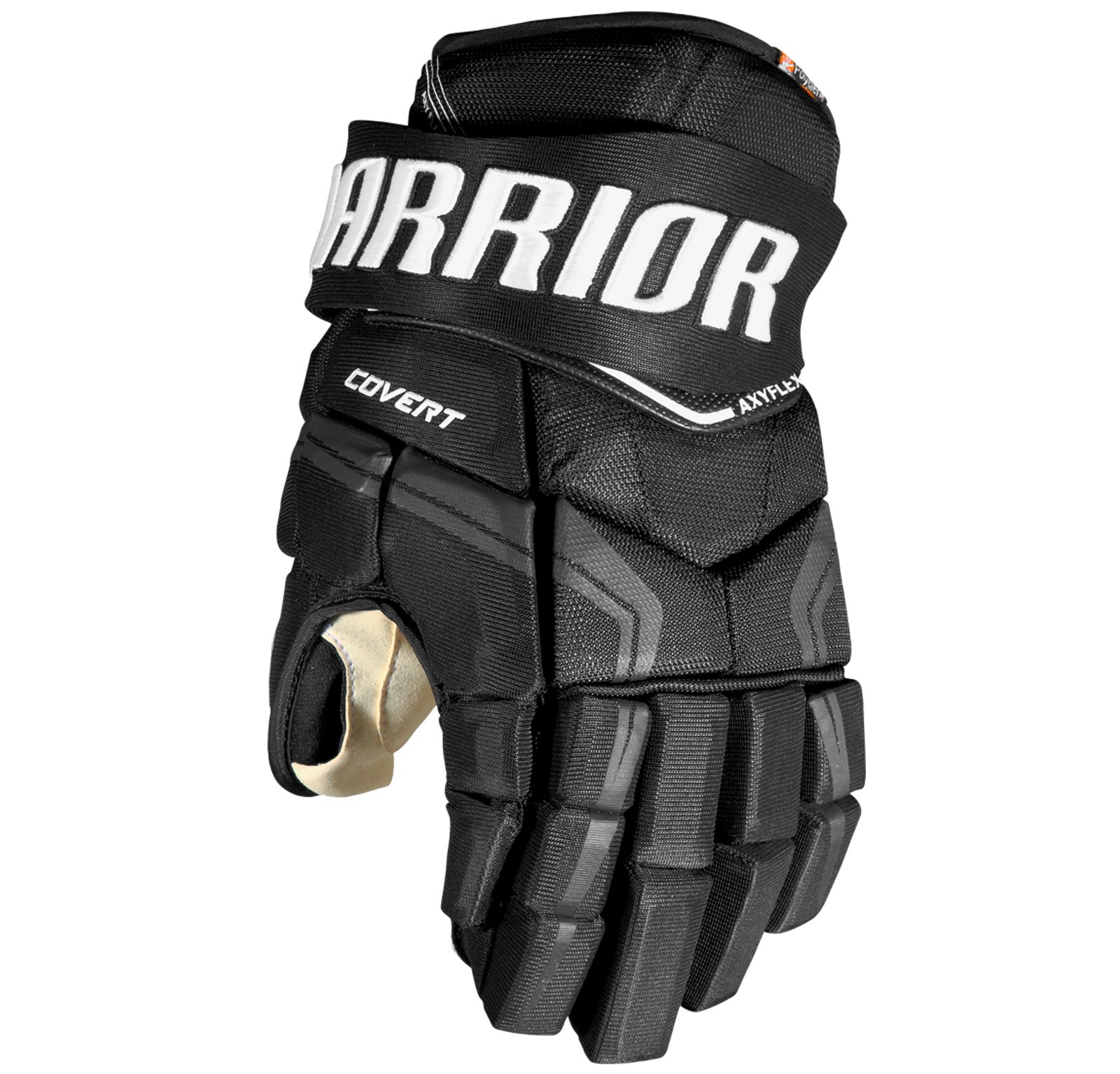 Перчатки хоккейные WARRIOR Covert QRE Pro SR чёрного цвета Перчатки хоккейные WARRIOR Covert QRE Pro SR чёрного цвета