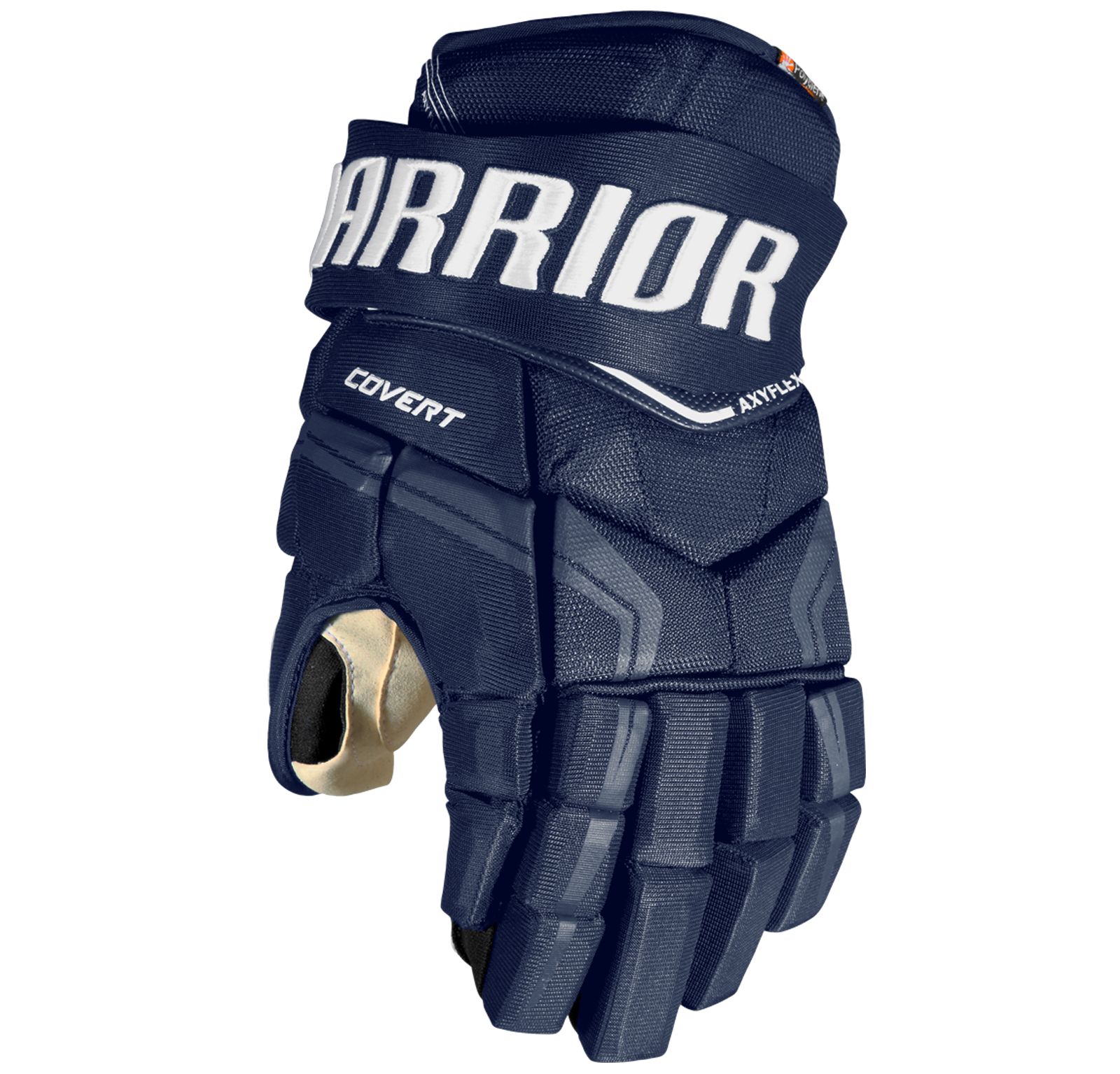 Перчатки хоккейные WARRIOR Covert QRE Pro SR тёмно-синего цвета Перчатки хоккейные WARRIOR Covert QRE Pro SR тёмно-синего цвета