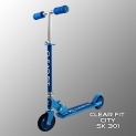 Самокат детский с подсветкой колес Clear Fit City SК 301