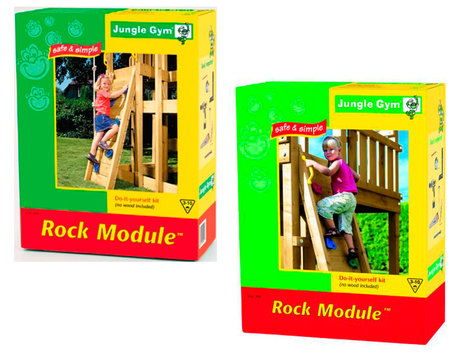 Дополнительный модуль Jungle Gym Rock Module в упаковке Дополнительный модуль Jungle Gym Rock Module в упаковке