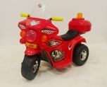 Детский электромотоцикл RiverToys Moto HL-218 красного цвета