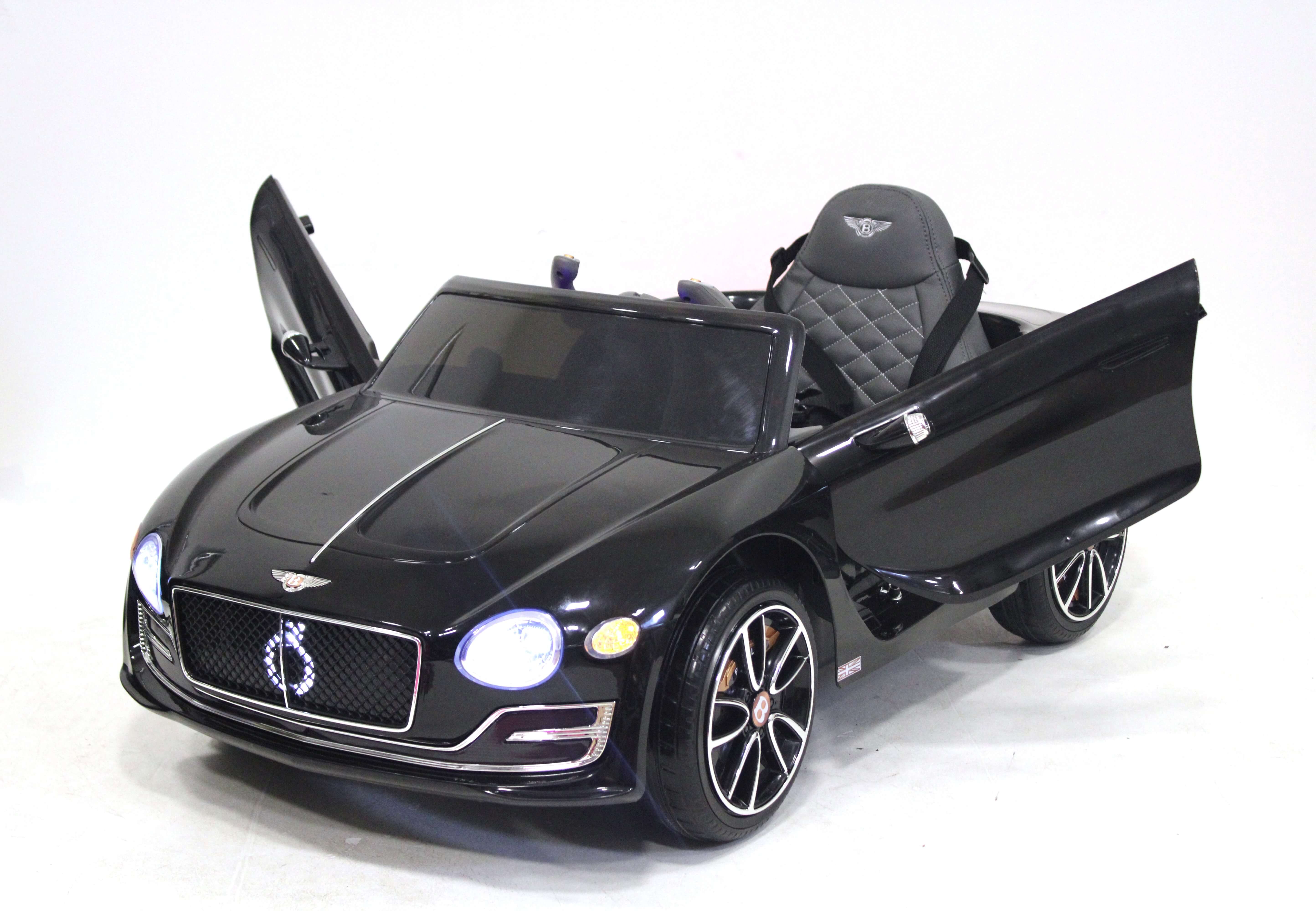 Электромобиль детский RiverToys Bentley-EXP12 JE1166 (лицензия) черного цвета Электромобиль детский RiverToys Bentley-EXP12 JE1166 (лицензия) черного цвета