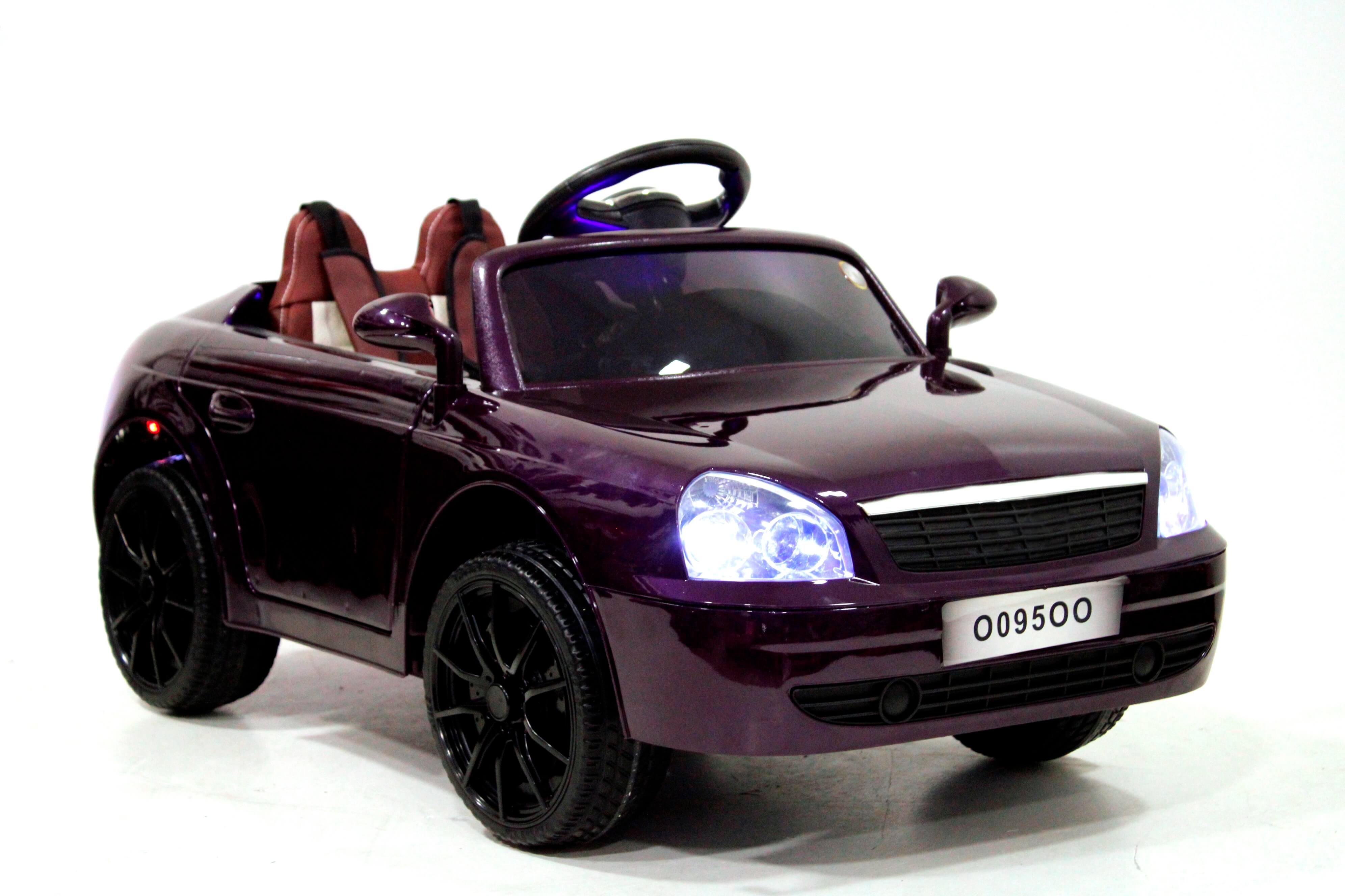 Электромобиль детский Rivertoys Lada O095OO цвет баклажан Электромобиль детский Rivertoys Lada O095OO цвет баклажан