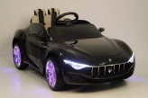 Электромобиль детский RiverToys Maserati A005AA (лицензия) черного цвета