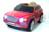 Электромобиль детский RiverToys Bentley Bentayga JJ2158 (лицензия) красного цвета
