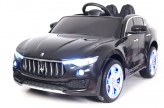 Электромобиль детский RiverToys Maserati Levante А008АА (лицензия) черного цвета