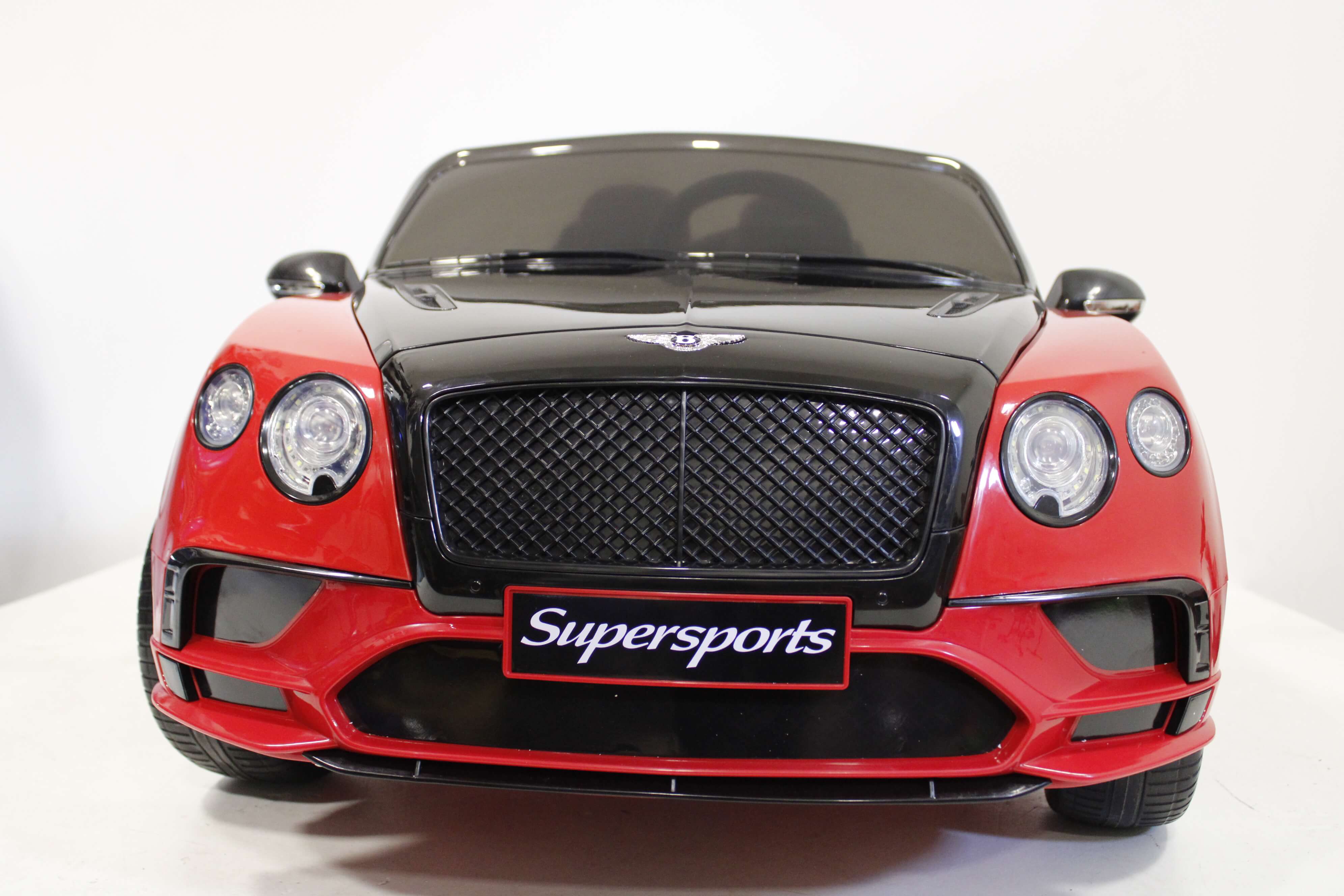 Электромобиль детский RiverToys Bentley Continential Supersports JE1155 (лицензия) красно-черный цвета Электромобиль детский RiverToys Bentley Continential Supersports JE1155 (лицензия) красно-черный цвета
