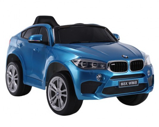 Электромобиль детский RiverToys BMW X6M JJ2199 глянец (лицензия) синий глянец Электромобиль детский RiverToys BMW X6M JJ2199 глянец (лицензия) синий глянец