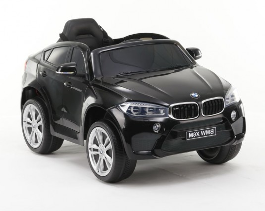 Электромобиль детский RiverToys BMW X6M JJ2199 глянец (лицензия) черный глянец Электромобиль детский RiverToys BMW X6M JJ2199 глянец (лицензия) черный глянец