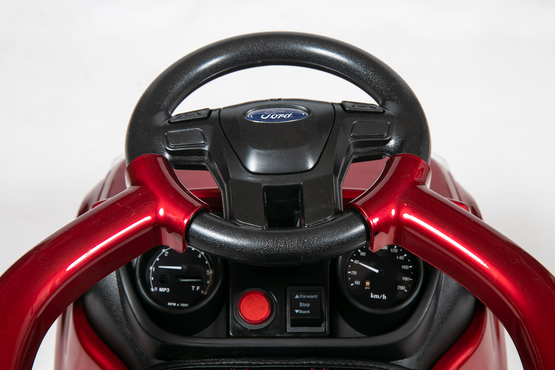 Руль детской каталки BARTY Ford Ranger DK-P01P (лицензия, глянец) красный глянец Руль детской каталки BARTY Ford Ranger DK-P01P (лицензия, глянец) красный глянец