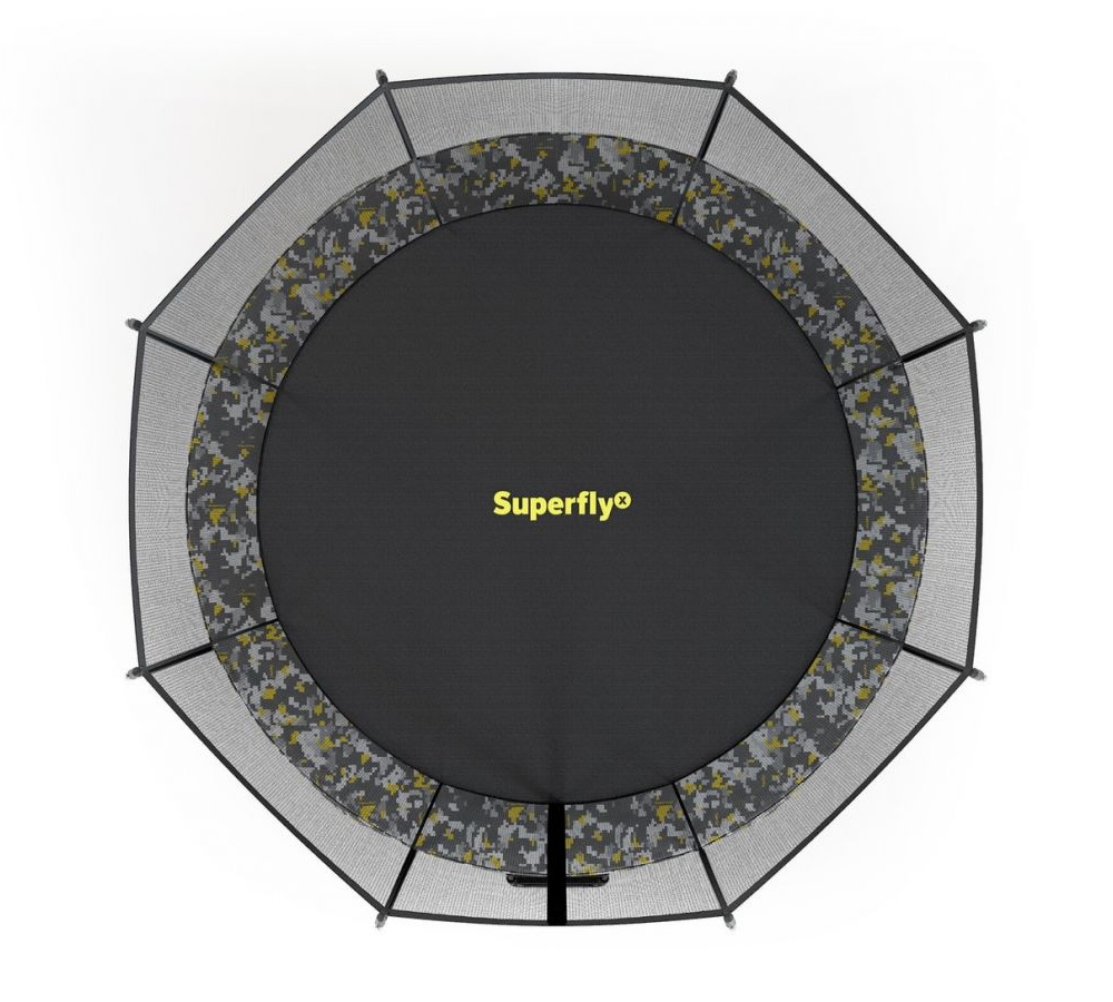 Батут Hasttings Superfly X 10ft (3,05 м) с защитной сетью и лестницей Батут Hasttings Superfly X 10ft (3,05 м) с защитной сетью и лестницей