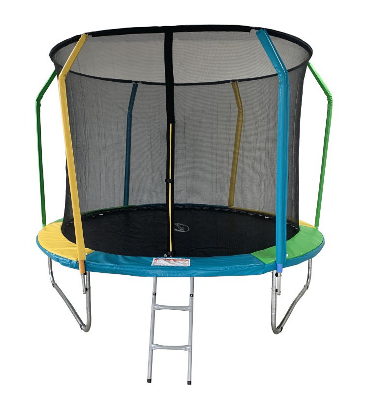 Батут диаметром 10FT (3,05м) с защитной сеткой и лестницей Sport Elite FLY FR-60-10FT Батут диаметром 10FT (3,05м) с защитной сеткой и лестницей Sport Elite FLY FR-60-10FT