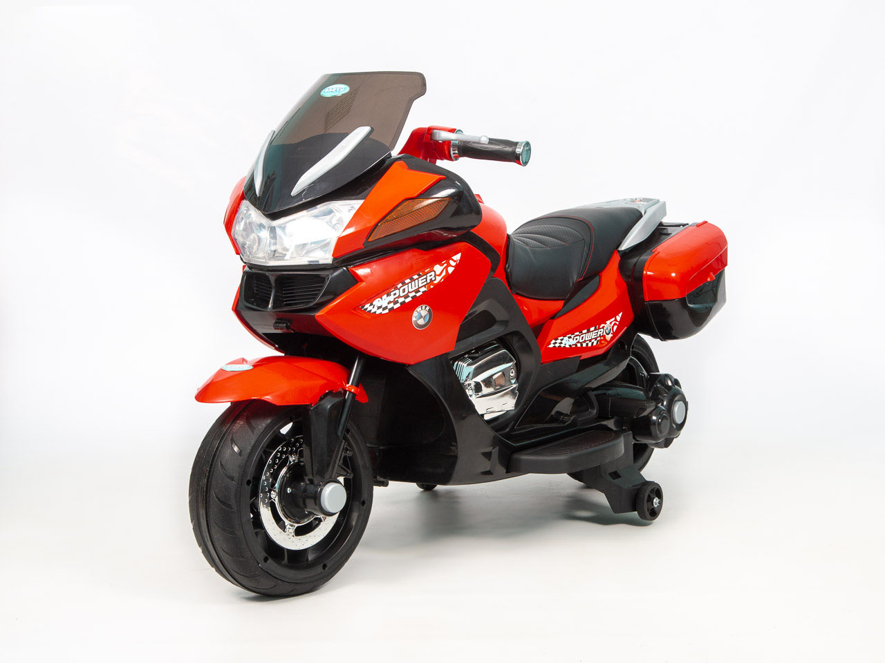 Детский мотобайк BARTY BMW R1200RT М007АА красного цвета Детский мотобайк BARTY BMW R1200RT М007АА красного цвета