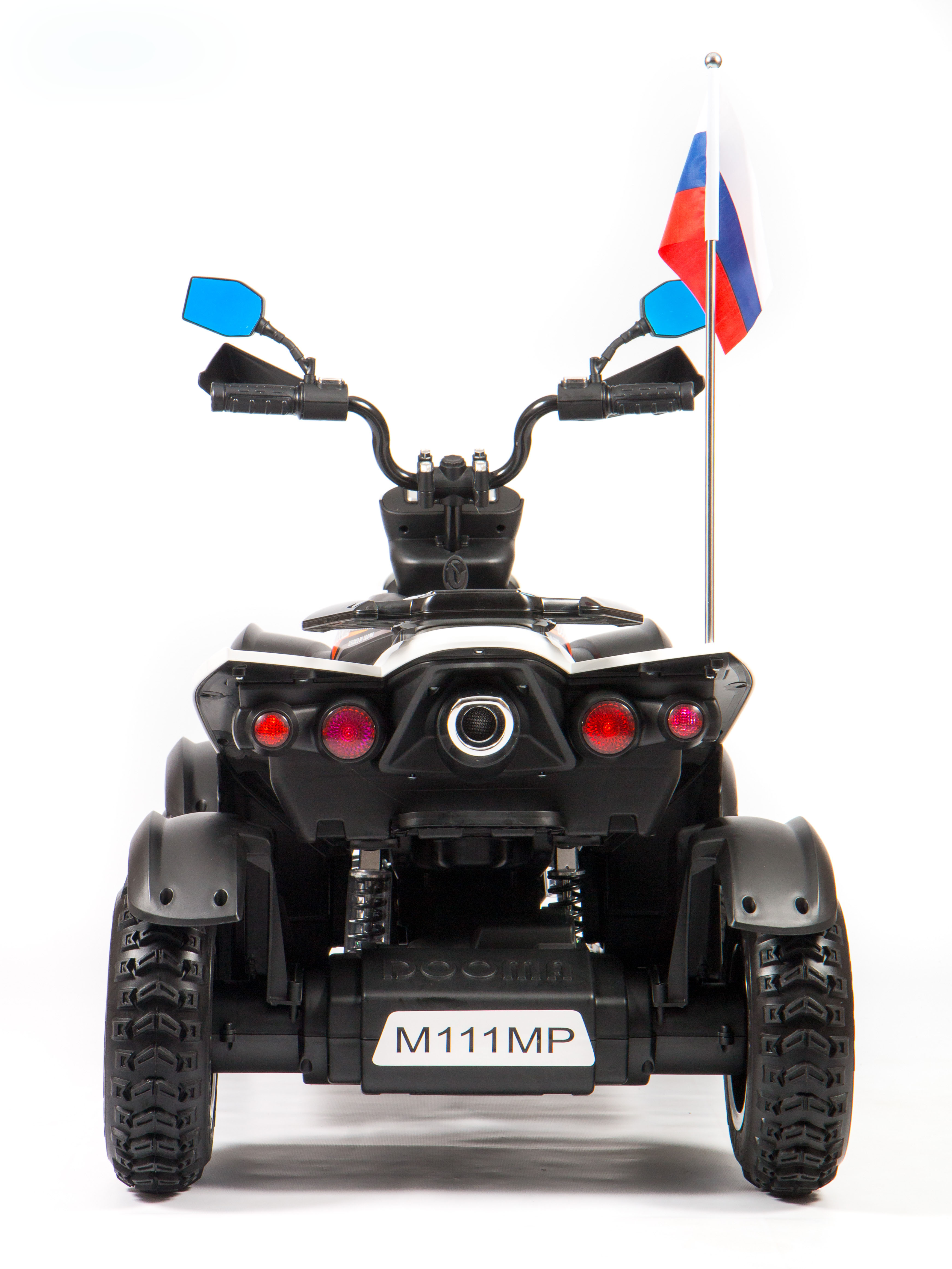 Детский квадроцикл BARTY Grizzly CROSS M111MP белого цвета Детский квадроцикл BARTY Grizzly CROSS M111MP белого цвета
