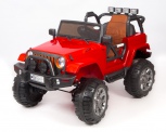Электромобиль BARTY Jeep Т010МР красного цвета