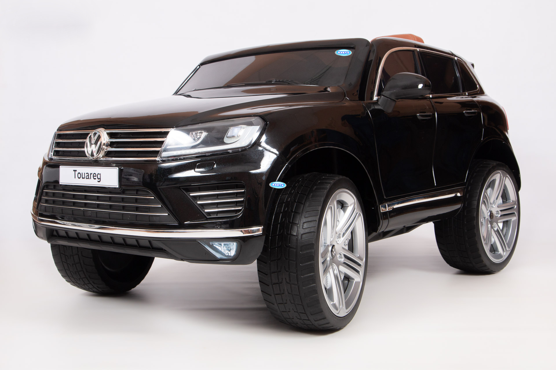 Электромобиль BARTY Volkswagen Touareg (лицензия) черный глянцевый Электромобиль BARTY Volkswagen Touareg (лицензия) черный глянцевый