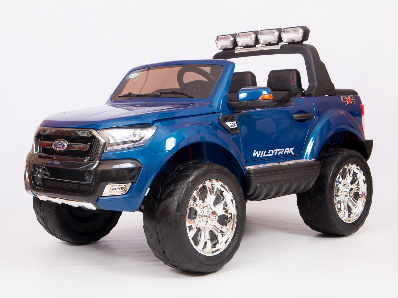 Электромобиль BARTY Ford Ranger F650 4WD (лицензия) синий глянец Электромобиль BARTY Ford Ranger F650 4WD (лицензия) синий глянец