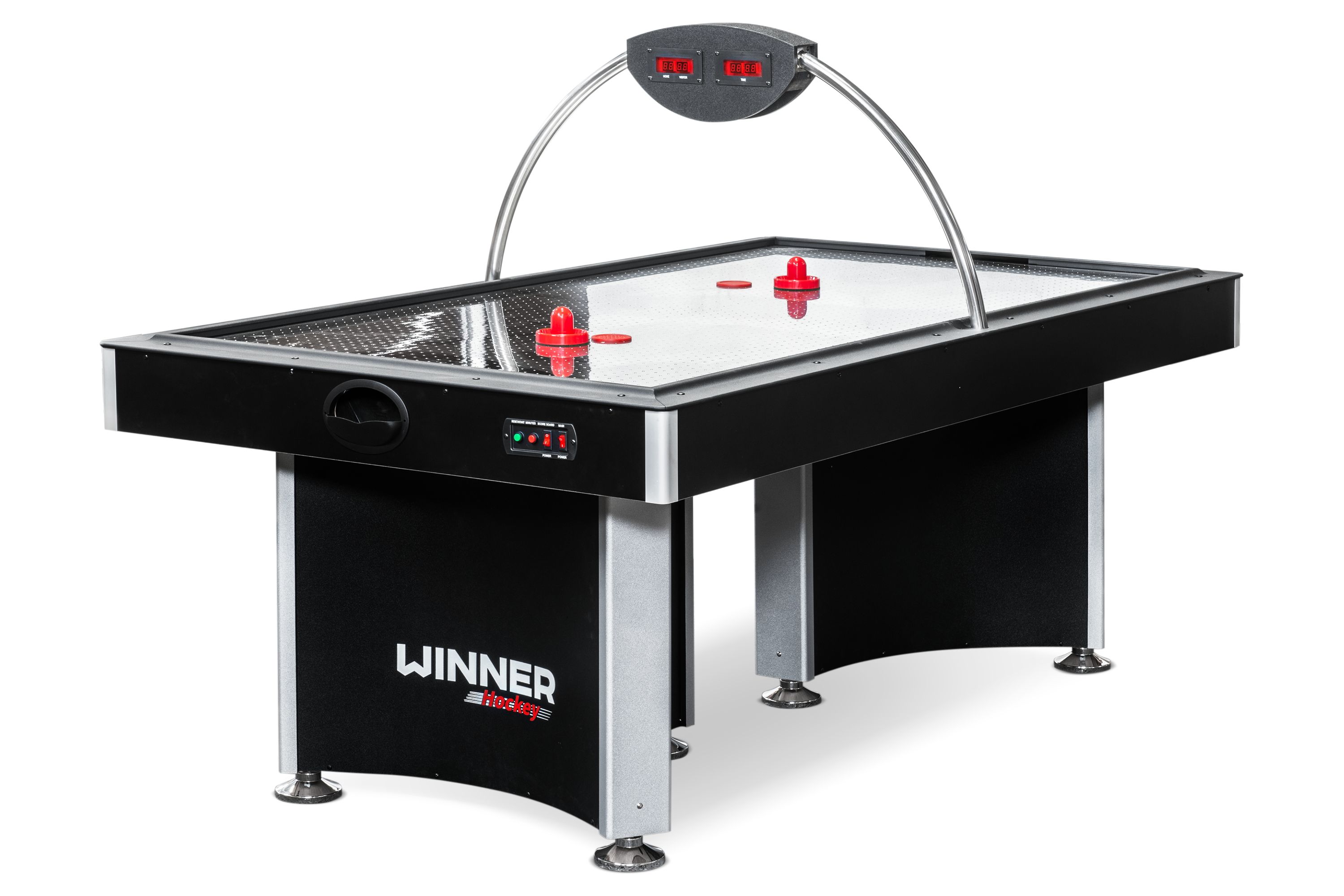 Игровой стол - аэрохоккей Weekend Black Diamond Pro 7 ф Игровой стол - аэрохоккей Weekend Black Diamond Pro 7 ф
