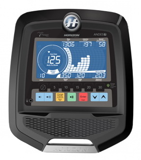 Консоль эллиптического тренажера Horizon Andes 7i VIEWFIT