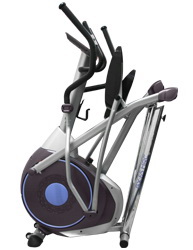 Эллиптический тренажер Oxygen Fitness GX-65 HRC в сложенном виде