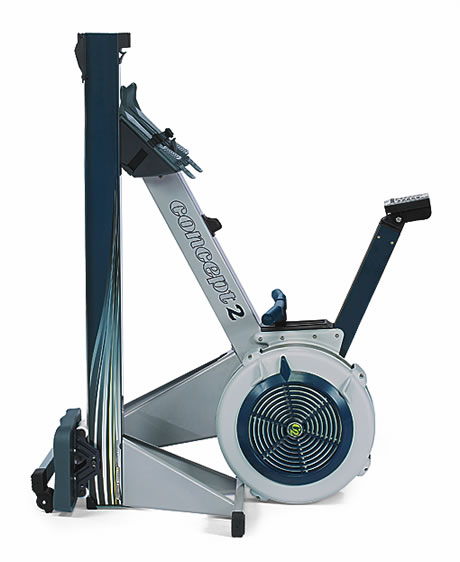 Concept 2 Indoor Rower Model E в сложенном состоянии