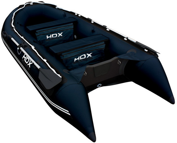Лодка надувная HDX Oxygen 330 AL синего цвета
